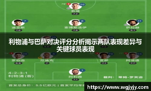 利物浦与巴萨对决评分分析揭示两队表现差异与关键球员表现